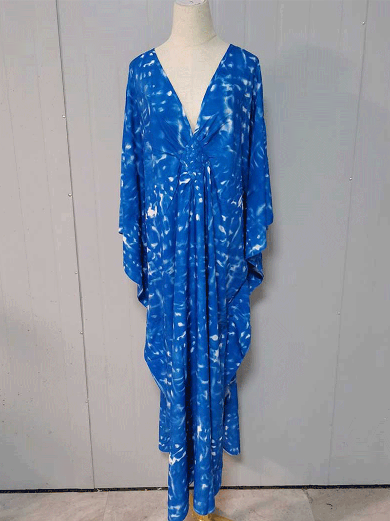 Loose Your Dream Printed Kaftan Dress