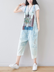 Close To My Heart Denim Blue Stylish Overall Dungarees