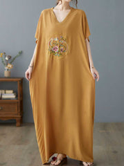 Whisper In Sky Kaftan-Kleid