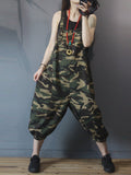 A Day in the Camouflage Printed Overall Dungaree