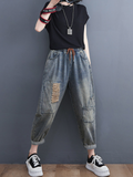 A Beautiful Soul Denim High Waist Bottom Pants