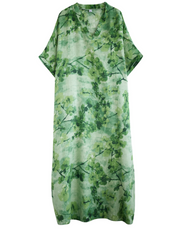 Ocean Oasis – Cooles, lockeres Kaftan-Kleid