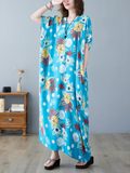 Cotton Kaftan, Long Caftan,Dress For to be Moms, Beach Cover up, Sleepwear