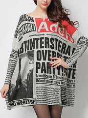 Das Party Over Sweater Top