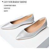 Flats Pointed Toe Ballet Wedding Flat Shoes