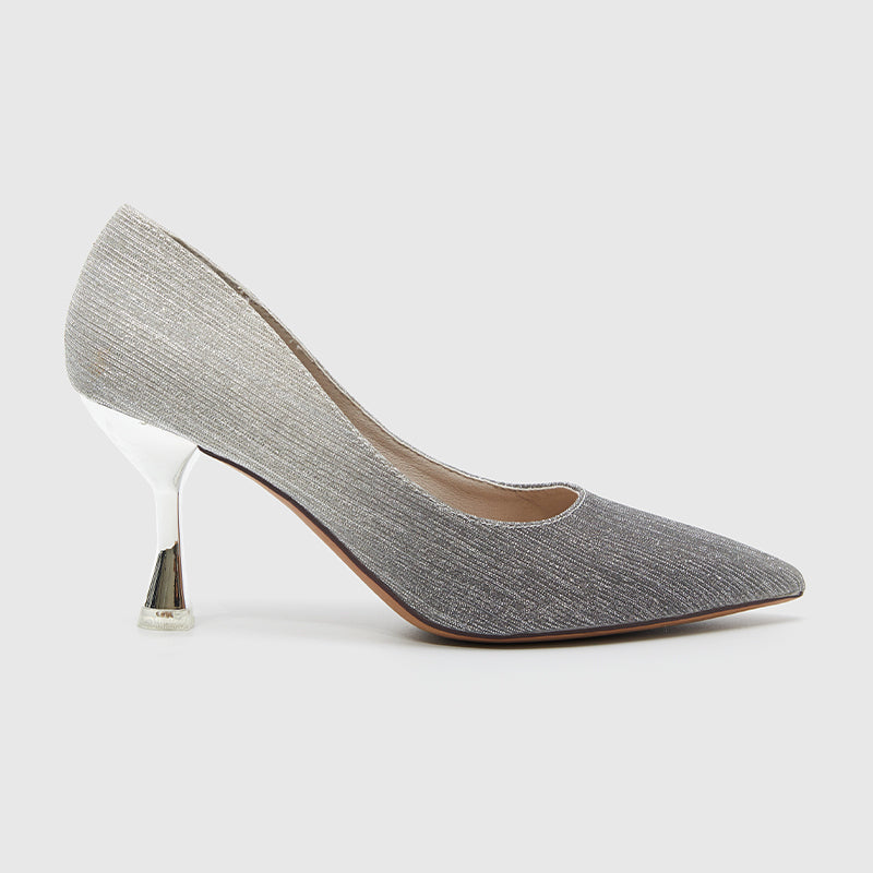 Evening Heeled Pointed Pumps