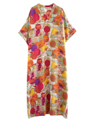 Keep Your Dream Save Kaftankleid mit V-Ausschnitt