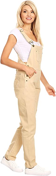 Mono vaquero vintage con tirantes ajustables