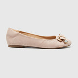 Ballet Flats With Bow