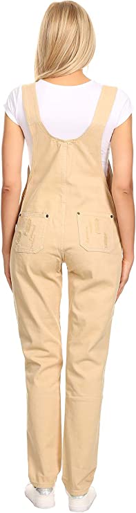 Mono vaquero vintage con tirantes ajustables