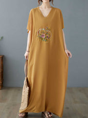 Whisper In Sky Kaftan-Kleid