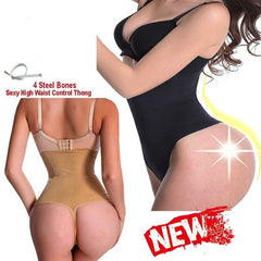 Damen Shapewear Hohe Taille Bauchkontrolle Hose Body Shaper