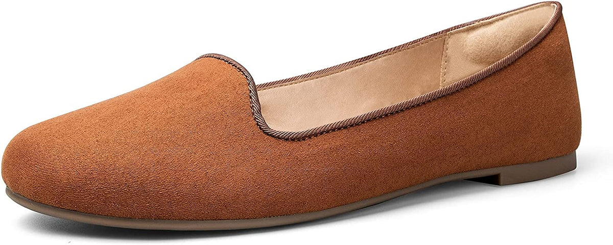 Flache Slipper-Ballerinas mit bequemem Fersenschutz