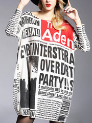 Das Party Over Sweater Top