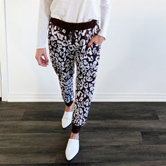 Pantalones de estar por casa Snow Leopard 