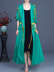 Vestido con capucha que duró tanto tiempo 