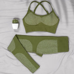 Conjunto de yoga de secado rápido