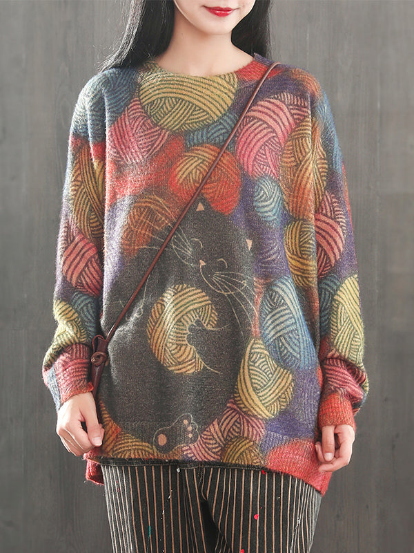 Pullover „Cat n‘ Skeins“