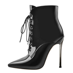 Stiletto-Stiefel mit hohem Absatz