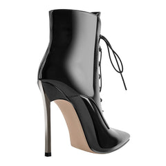 Stiletto-Stiefel mit hohem Absatz