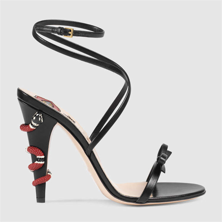 High Heels Wickelsandalen 