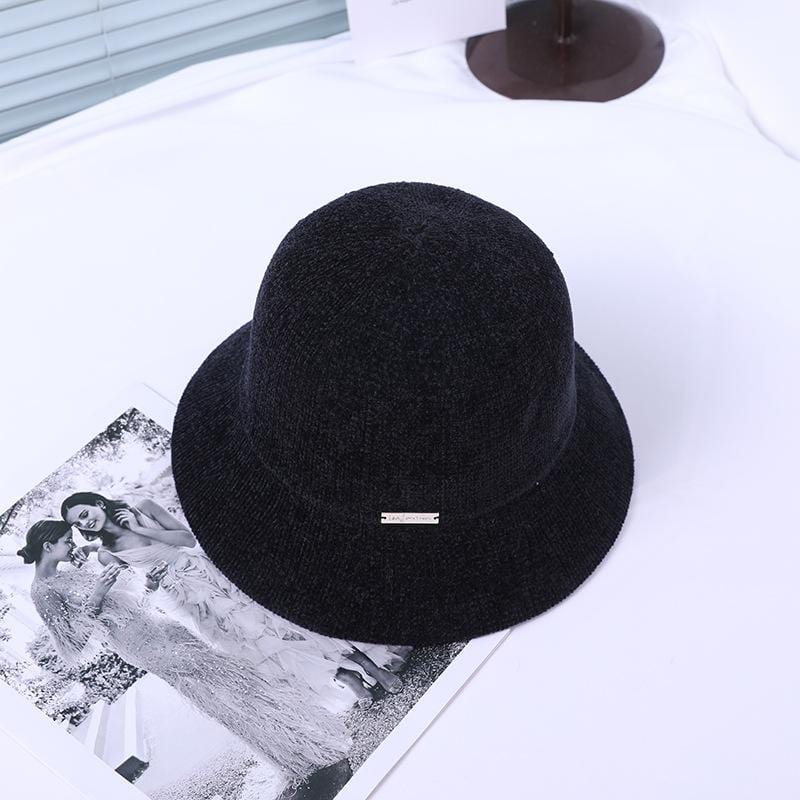 Minimalist Textured Cloche Hat