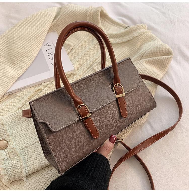 Two Tone Rectangle Bag