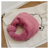 Fluffy Round Hand Bag
