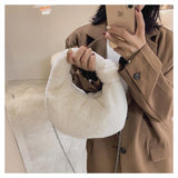 Fluffy Round Hand Bag