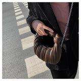Pleated Knot Hand Bag