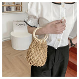 Minimalist Crochet Bracelet Bag