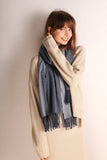 Minimalist Fringe Hem Scarf