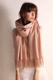 Minimalist Fringe Hem Scarf