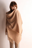 Minimalist Fringe Hem Scarf