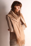 Minimalist Fringe Hem Scarf