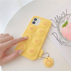Funda blanda para teléfono con forma de píldora de emoji