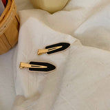 Simplistic Two Toned Small Hair Clip