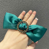 Jumbo Silky Bow Hair Tie