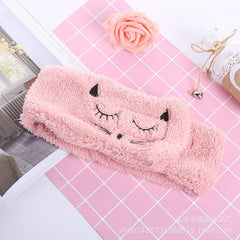 Diadema de maquillaje de gatito