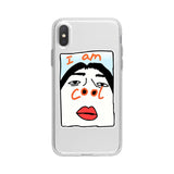 Trendy "I am Cool" Phone Case