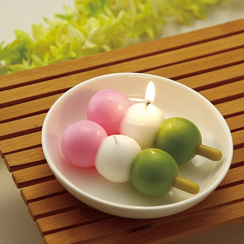 Japanese Dango Decorative Candle