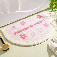 Alfombras de baño con estampado floral
