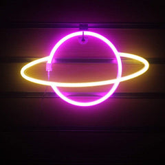 Planet Neon Light Sign