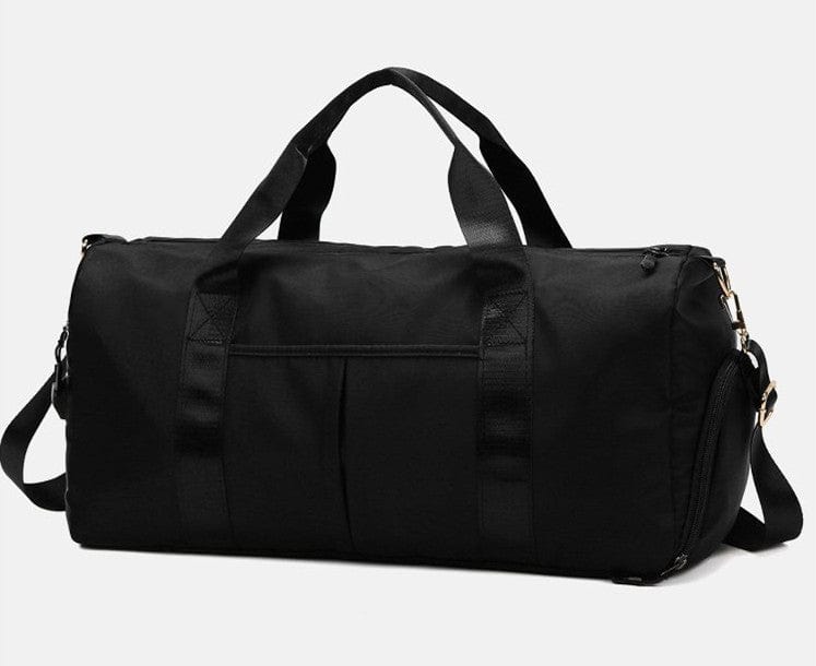 Bolsa de deporte larga de lona con forro impermeable