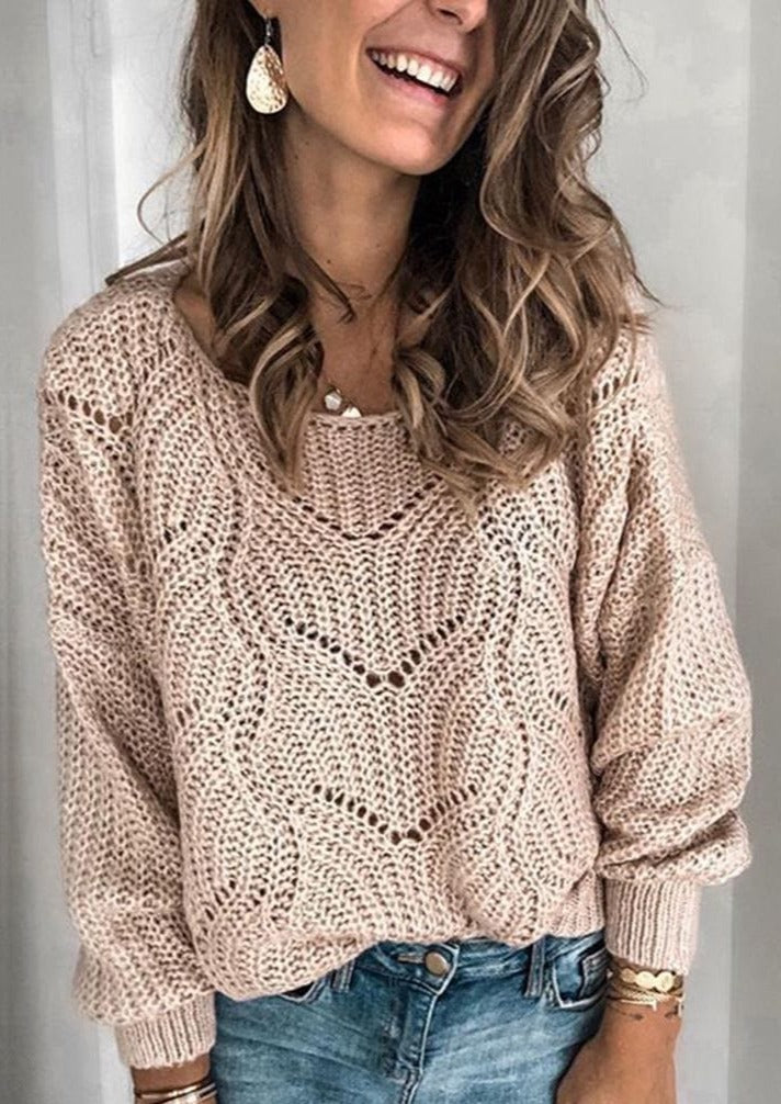 Knitted With Love Light Sweater