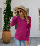 Solid Color Patch Pocket Shirt