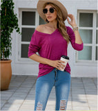 Solid Color Patch Pocket Shirt