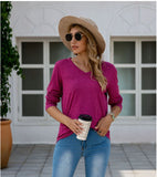 Solid Color Patch Pocket Shirt