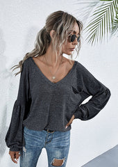 Heather Off-Shoulder-Tunika mit Taschen