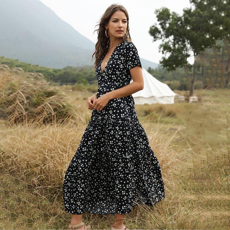 Vestido de primavera Lo que el viento se llevó